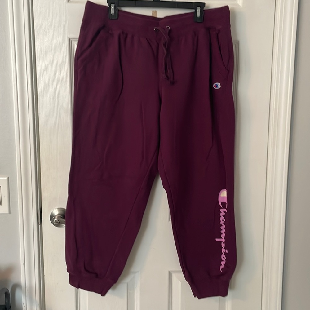 Maroon Champion Joggers